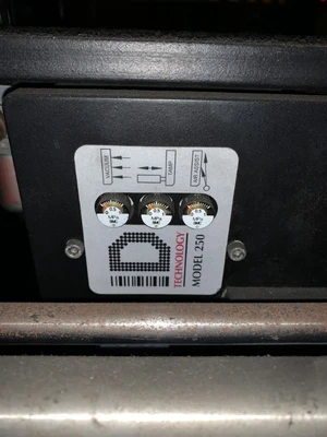 ID Technology Pressure Sensitive Labeler on Adjustable Stand