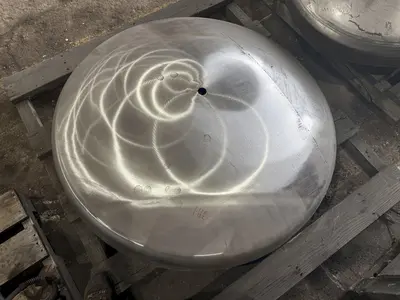 STAINLESS STEEL FLANGED TANK HEADS: STOCK #23191