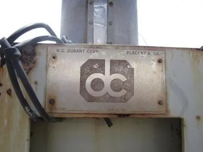Filler, Bag, Powder, Durant Mdl 200, S/st, Pneumatic #C732731