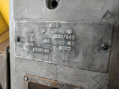 3 HP EX-CELL-O MOTORIZED SPINDLE GRINDER:  STOCK 13708