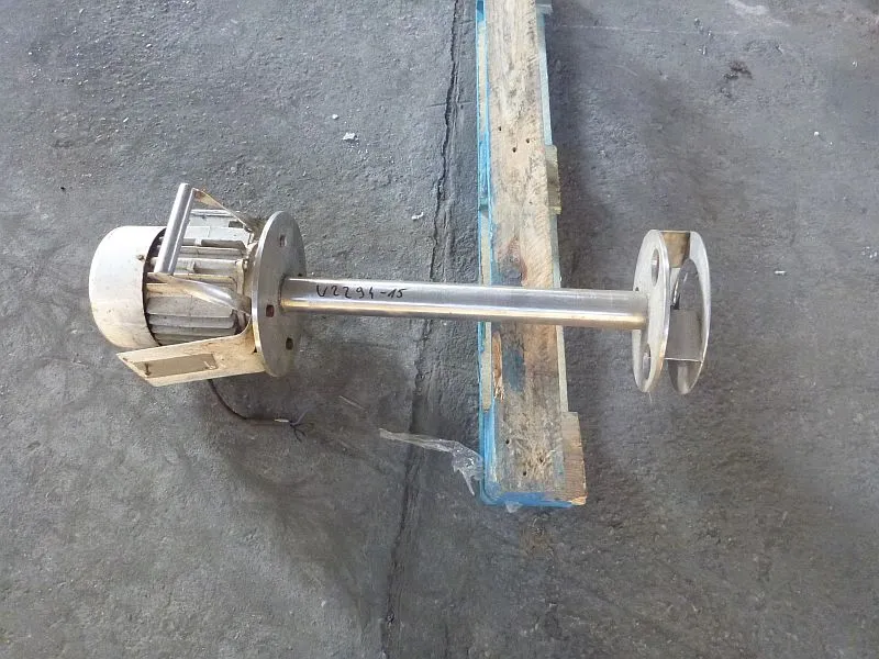1.5 kW disc/paddle agitator