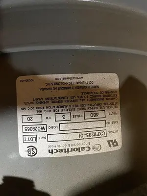 USED CALORITECH EXF11285-01