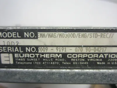 USED Eurotherm Corporation EMM/MAS/M0300D/ENG/STD-REC// Module EMMMASM0300DENGSTDREC