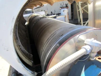 Andritz D5LL C30 CHP sanitary decanter centrifuge, 316L SS.