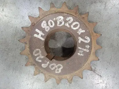 Roller Chain Sprocket 80B2023, Size 80, 20 Teeth