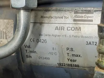 Used 2006 ATLAS COPCO GA5 Rotary Screw & Sliding Vane Air Compressors British Columbia CA | Lenmark #367002
