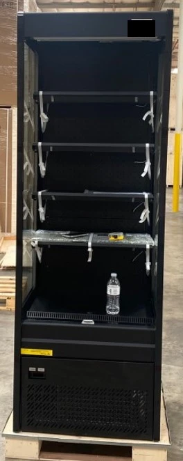 171-0024 27” Vertical Open Air Self Contained Refrigerated Merchandiser Cooler