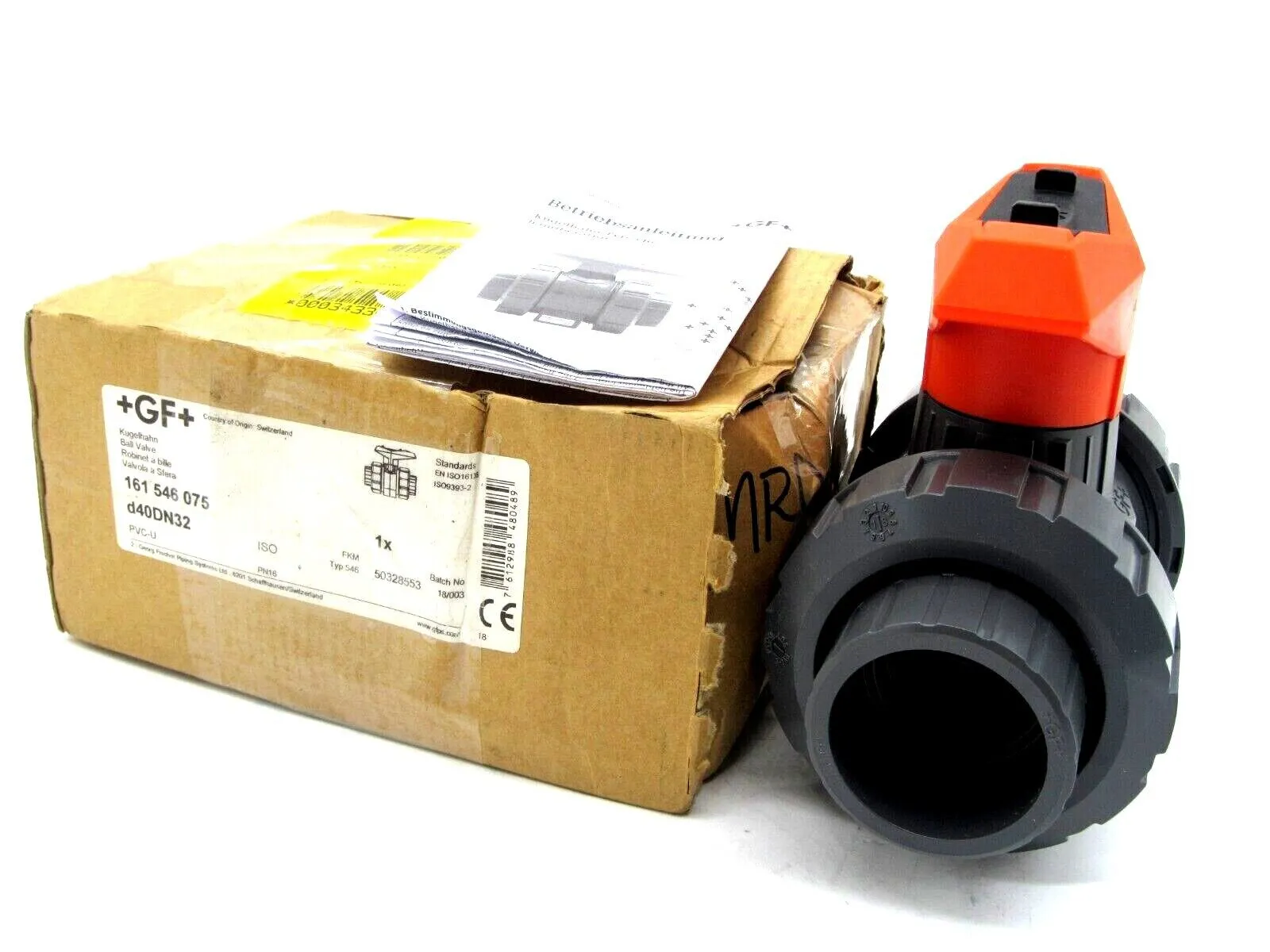NEW GEORG FISCHER 161 546 075 BALL VALVE 546 DN32 161546075