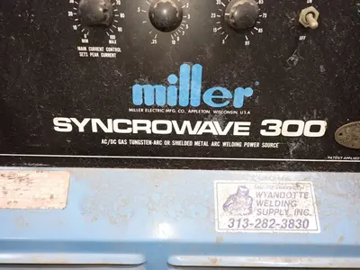 USED MILLER ELECTRIC MFG CO SYNCROWAVE 300