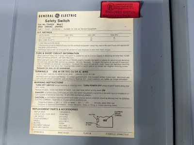 Used GENERAL ELECTRIC TH4324 Disconnects Ohio US | HGR 24 #1311857