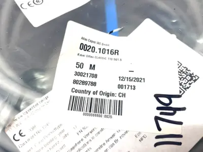USED LAPP ÖLFLEX® CLASSIC 110 FLEXIBLE POWER AND CONTROL CABLE, 50M ROLL