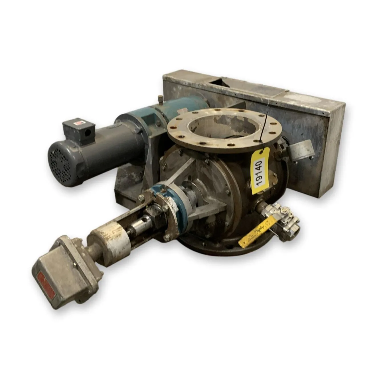 Used 10" Stainless Steel Flo-Tronics Rotary Airlock Feeder Valve