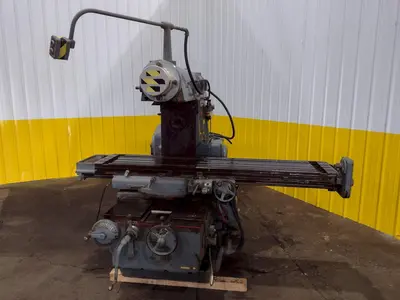 #4 K&T MILWAUKEE MODEL # 420 TF-17 HORIZONTAL MILL: STOCK #18926