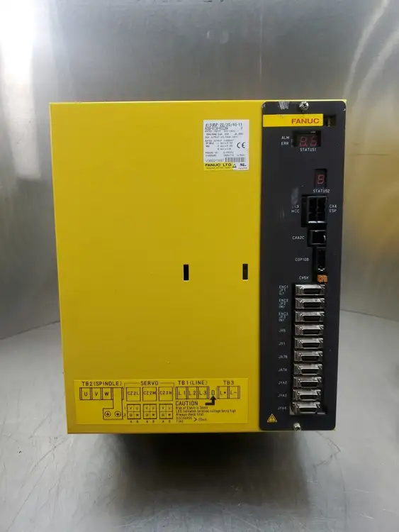 Used FANUC A06B-6134-H302#A BiSVSP Servo Drive, 48A, 200-240V Servo Drives | Palmetto Automation #1149446