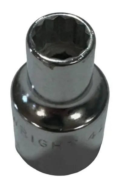 Wright Tool 1/2" Drive 9mm Socket 12 Point USA Made