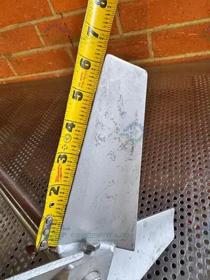 Used 55" STAINLESS STEEL MIXING SHAFT 1" DIAMETER W/ 12" IMPELLER Agitator Shaft California US | Equipment Lab #1415106