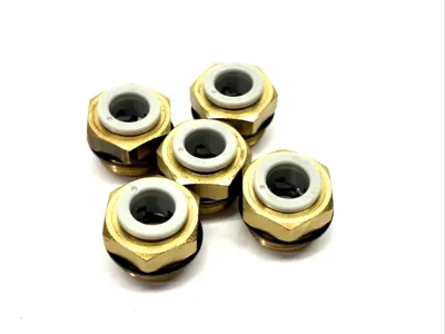KQ2H08-U03A | SMC  Pneumatic One-Touch Fitting For 8mm Tube O.D. x G 3/8" LOT OF 5 - New Other