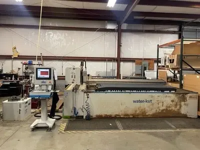 6' X 12" AKS MODEL WKX3S-612 WATERJET WITH 60,000 PSI