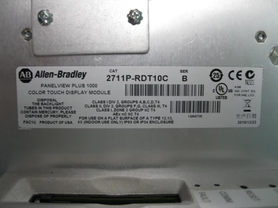 USED Allen-Bradley 2711P-T10C4D2