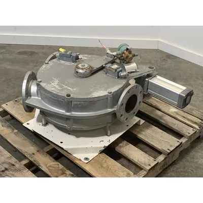 Used Reimelt GmbH 4" Single-channel Stainless Steel Tunnel Diverter Valve