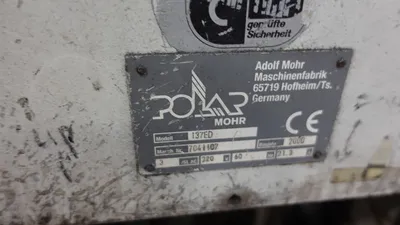 2000 POLAR 137 ED Bindery Equipment | Machinery Solutions Group, Inc. (5)