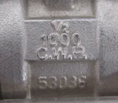 NEW SHARPE 1/2" BALL VALVE 53036 1000 CWP