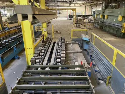 USED DIMECO ROLLFORMING LINE 1250 X 1 MM