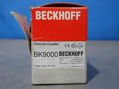 Used BECKHOFF BK9000 PLC Ethernet Equipment Ohio US | HGR 24 #1064552