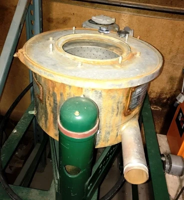 Tolhurst 12 x 6 perforate basket centrifuge, SS.
