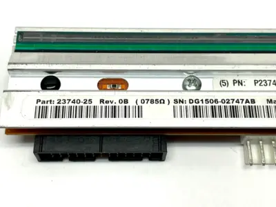 P23740-25 | Zebra  Rev. 0B Print Head 23740-25 - For parts or not working