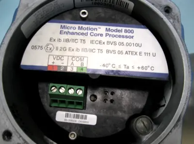 Used Micro Motion CMF200 M418N2BAEZZZ Sensors New Hampshire US | Bitter End Trading #1452930