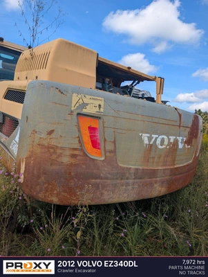 Used 2012 VOLVO EZ340DL Crawler Excavators Louisiana US | Proxy Equipment #1545568
