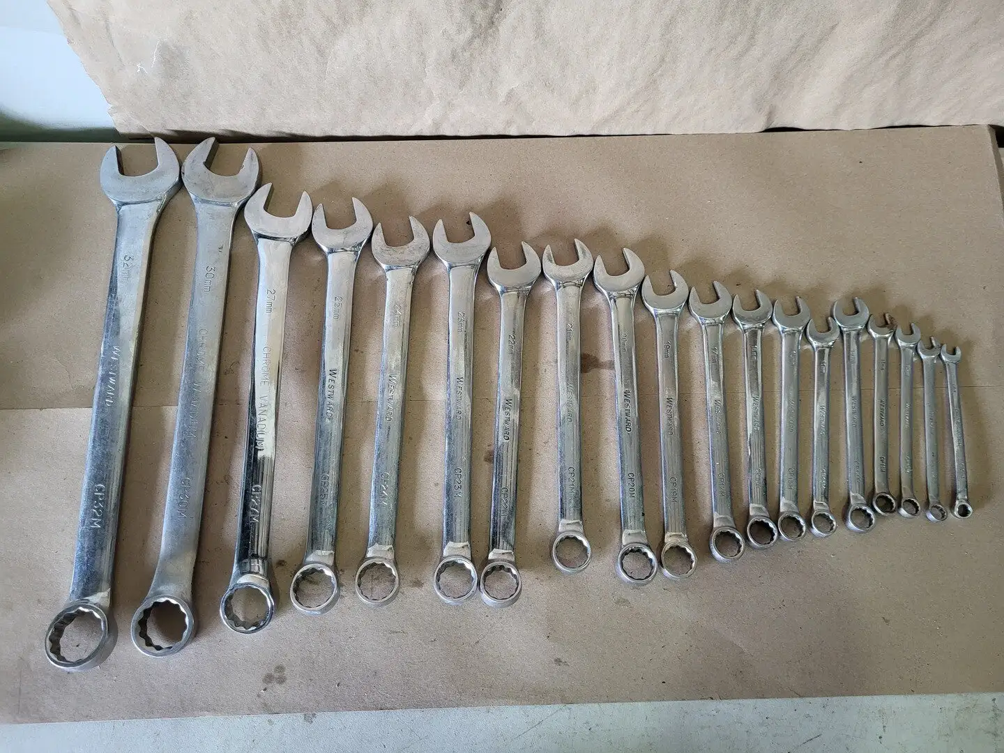 8mm - 32mm Combination Wrench Set (19pcs)