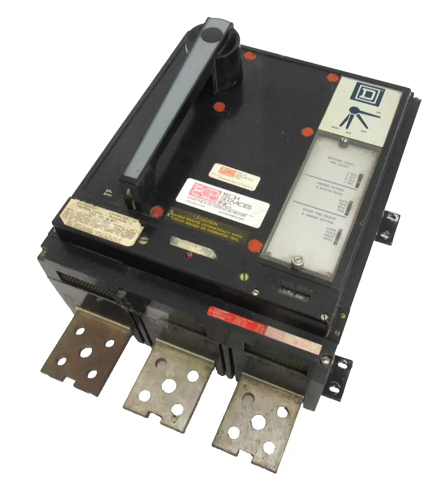 USED SQUARE D PEF20362000G CIRCUIT BREAKER 2000A