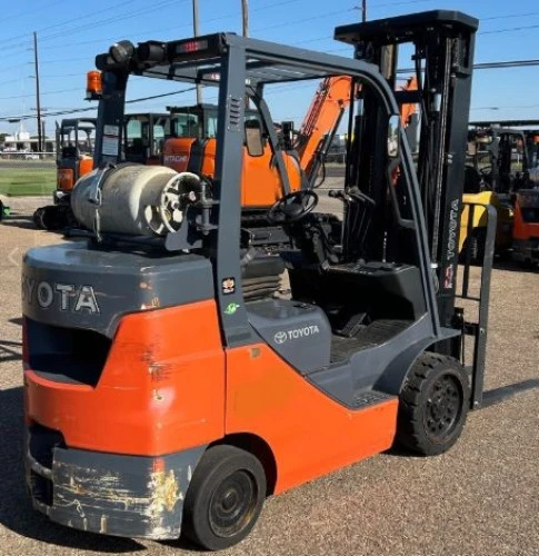 Used 2023 TOYOTA 50-8FGCU32 Internal Combustion Forklifts: Pneumatic Tire Pennsylvania US | National Lift Equipment #1382224