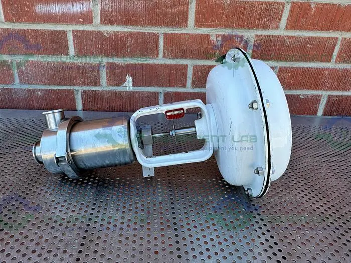 Used BAUMANN 54-84161S TRI CLAMP SANITARY CONTROL VALVE 1 1/2", 5-15 PSI Valves/Fittings California US | Equipment Lab #485773