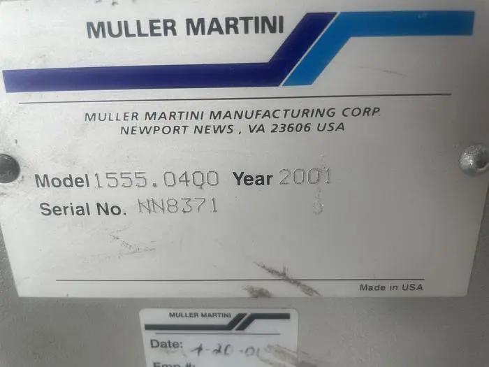 Used 2001 MULLER MARTINI 1555 TWIN FEEDER Saddle Stitchers | Capital Equipment Solutions #468720