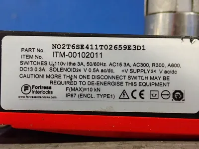 NEW FORTRESS INTERLOCKS NO2T6SE411T02659E3D1