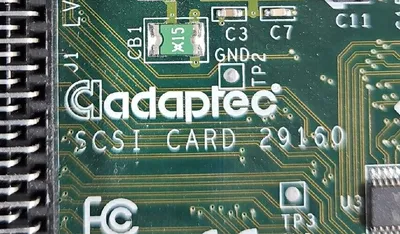 Adaptec SCSI 29160 Controller Card. Loc 3E-26