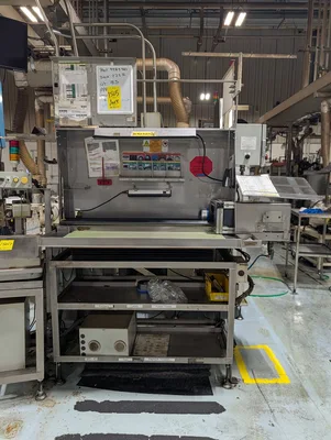 (2) Visual Inspection Tables W/ (2) Touchscreen Modules & (2) Acer Monitors