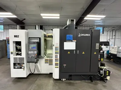 2017 OKUMA MB-4000H Horizontal Machining Centers | Lion Machinery (1)