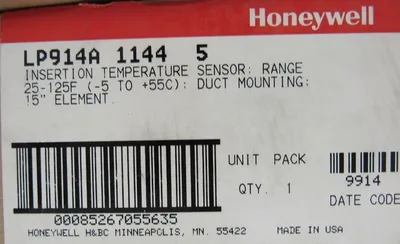 NEW HONEYWELL LP914A-1144-5 TEMPERATURE SENSOR 15"