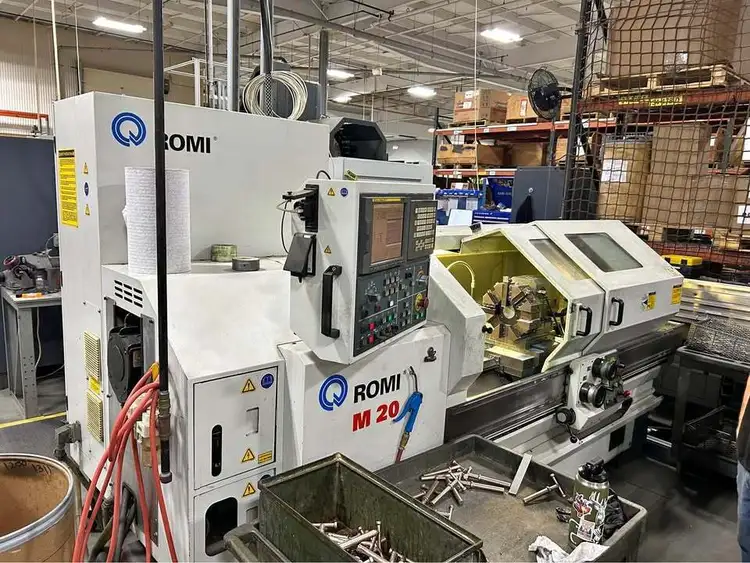 Used 2003 ROMI M20 CNC Lathes Illinois US | Asset Exchange Corporation #484009