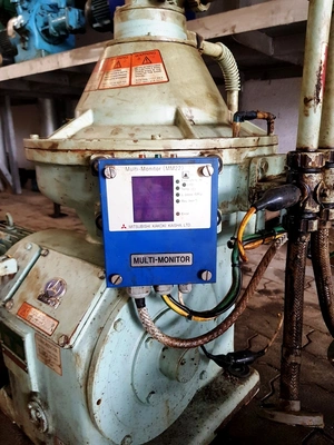 Mitsubishi SJ-35H self-cleaning oil purifier, SS bowl.