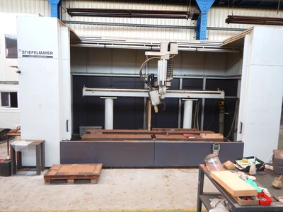 USED STIEFELMAYER LASER HARDENING ROFIN SINAR 4100 MM