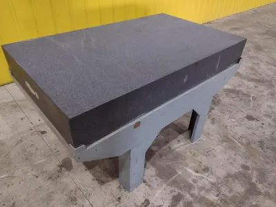 60" X 36" X 8" CHALLENGE GRANITE TABLE: STOCK #22834