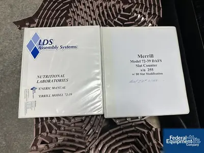 USED Merrill Merrill Slat Filler, Model 72-39 ADFS