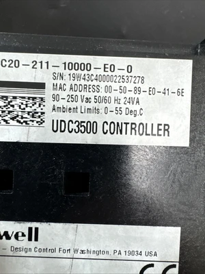 USED Honeywell DC3500-RE-3C20-211-10000-E0-0