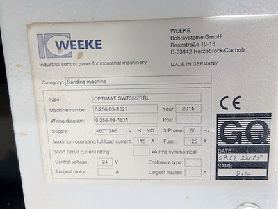 USED BUTFERING SWT