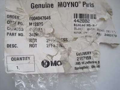 NEW MOYNO 3403762015 PUMP ROTOR 2FF8 316SS